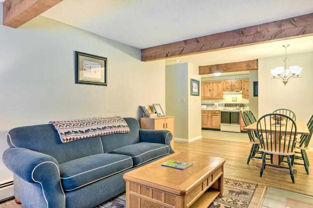 1 Mi to Attitash Mountain Condo with Resort Perks