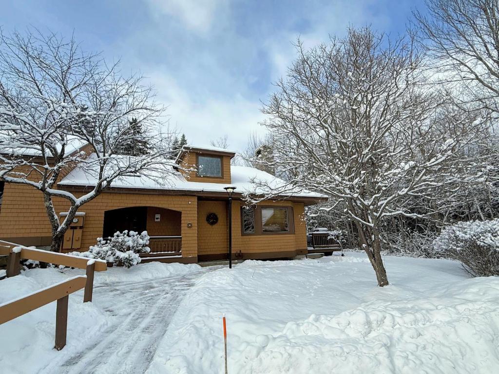 FC14 Slopeside Bretton Woods cottage with AC large patio and private yard Walk to slopes