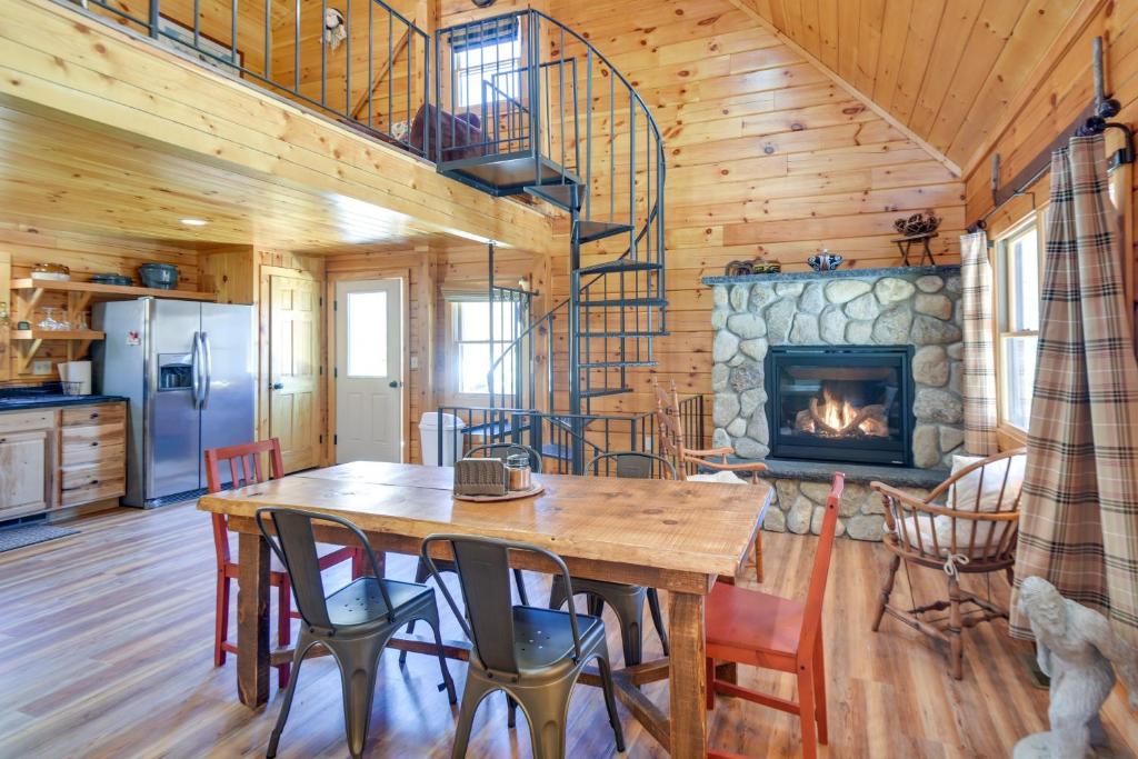 Riverfront Rumney Vacation Rental with Fire Pit!